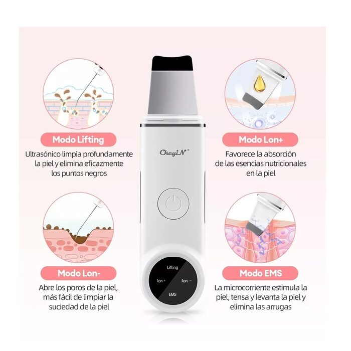 Limpiador facial ultrasónico